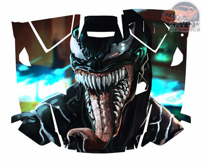 Venom Hood Vinyl Wrap for Polaris RZR XP 1000 2 or 4 doors