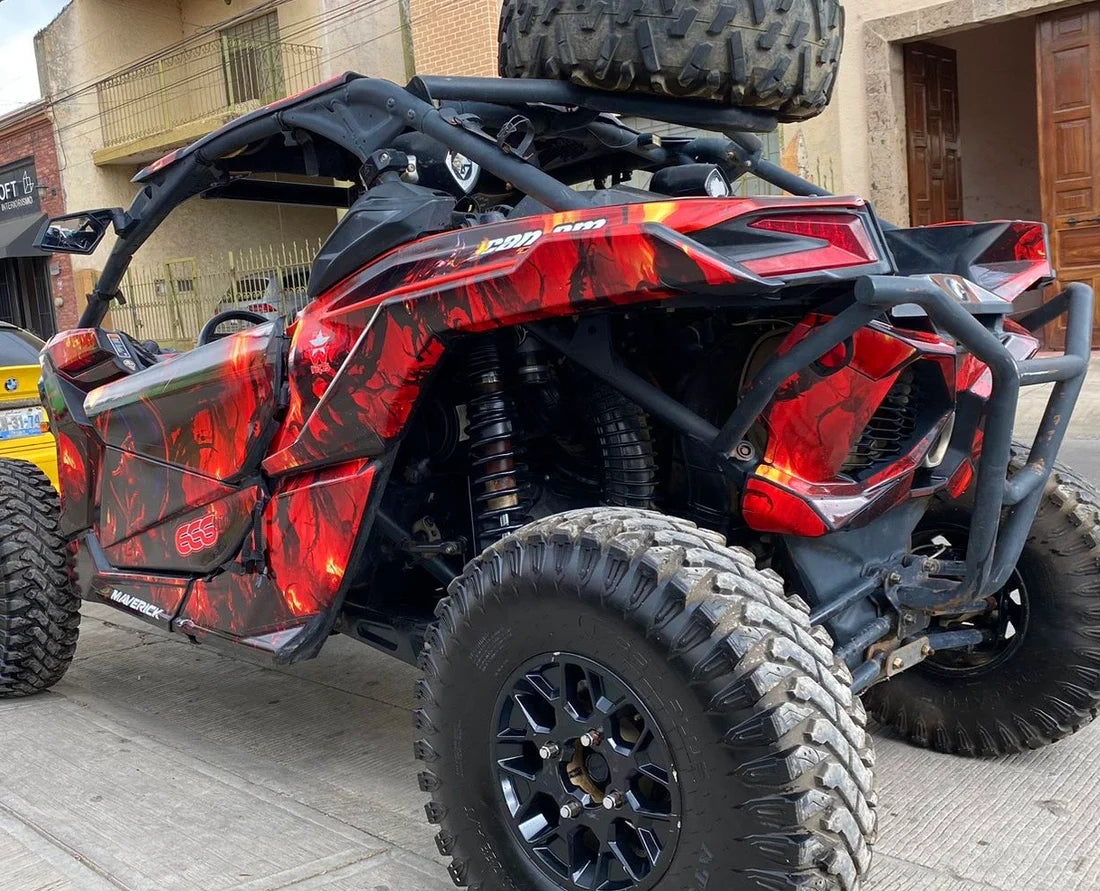 Custom Wrap for CAN AM MAVERICK X3 2017-2025 (2 DOORS) – Favor Graphics