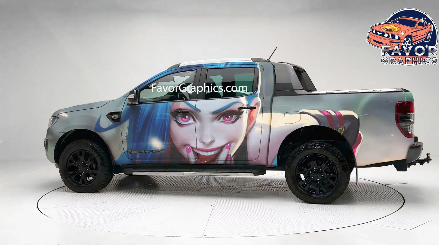 Jinx Decal Code JInx League Of Legends Itasha Full Car Vinyl Wrap Decal Sticker – Favor ...