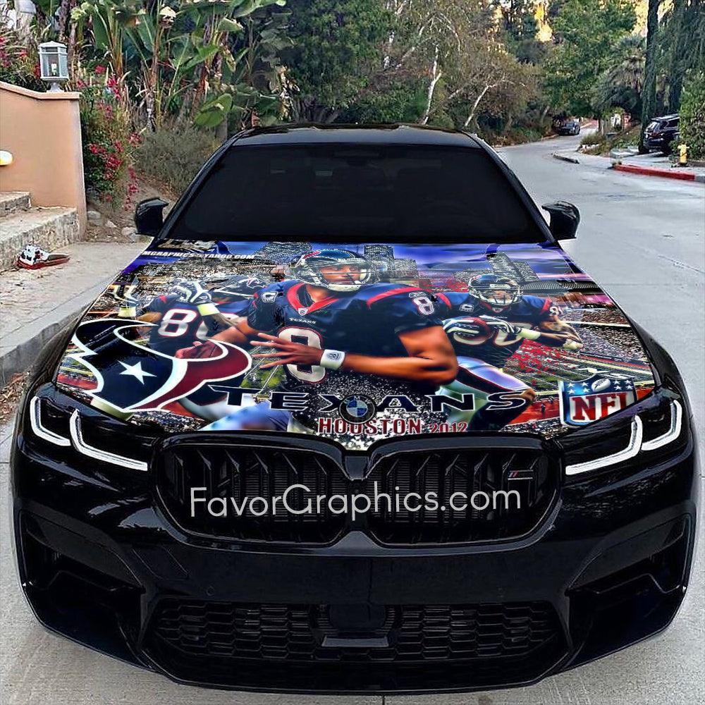 Its Wraps Sticker Houston Texans Itasha Car Vinyl Hood Wrap Decal Sticker – Favor Graphics