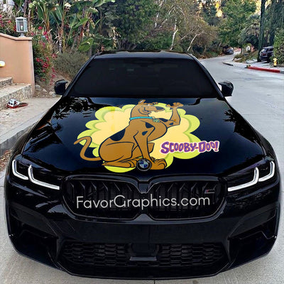 Scooby Doo Itasha Car Vinyl Hood Wrap Decal Sticker