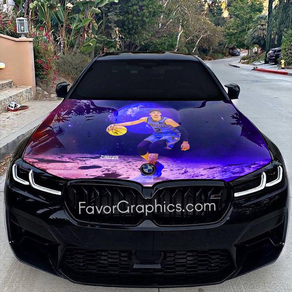 Lamelo Ball Itasha Car Vinyl Hood Wrap Decal Sticker