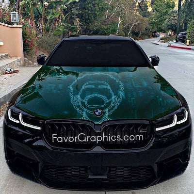 The Weeknd Itasha Car Vinyl Hood Wrap Decal Sticker