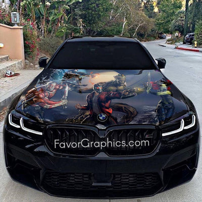 Guardians Of The Galaxy Itasha Car Vinyl Hood Wrap Decal Sticker