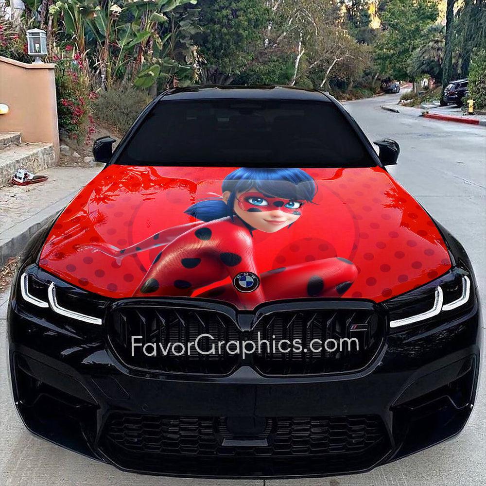 Miraculous Ladybug Itasha Car Vinyl Hood Wrap Decal Sticker Favor miraculous-ladybug-itasha-car-vinyl-hood-wrap-decal-sticker-favor