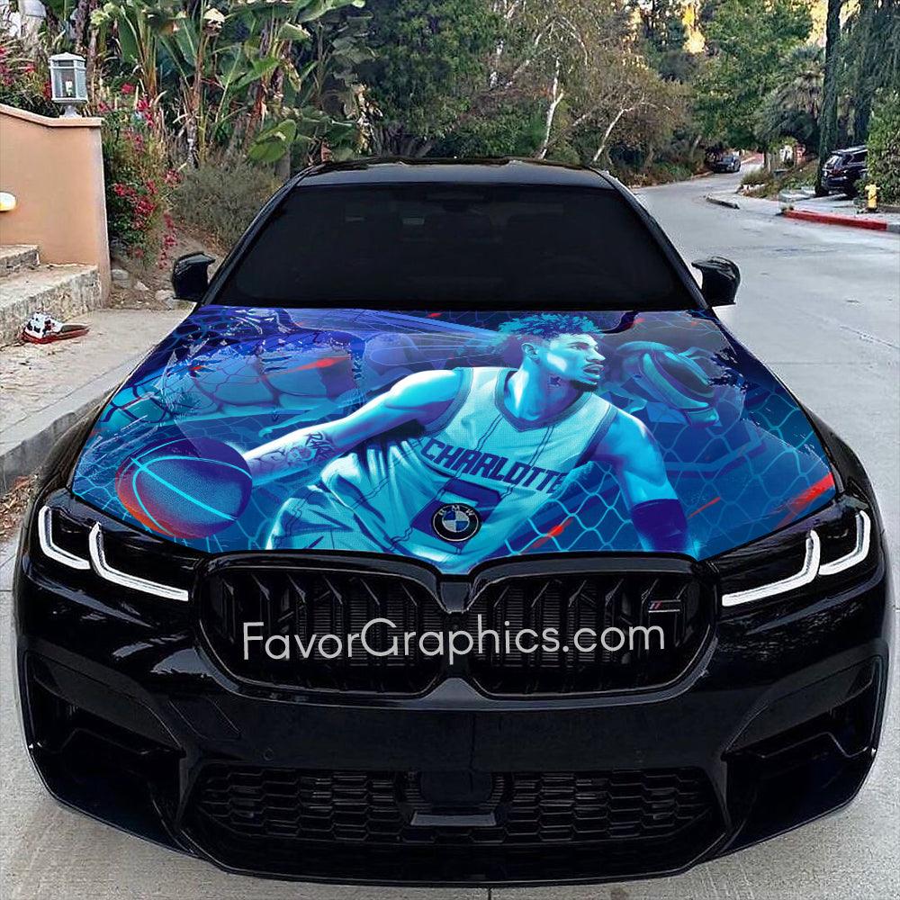 Lamelo Ball Itasha Car Vinyl Hood Wrap Decal Sticker