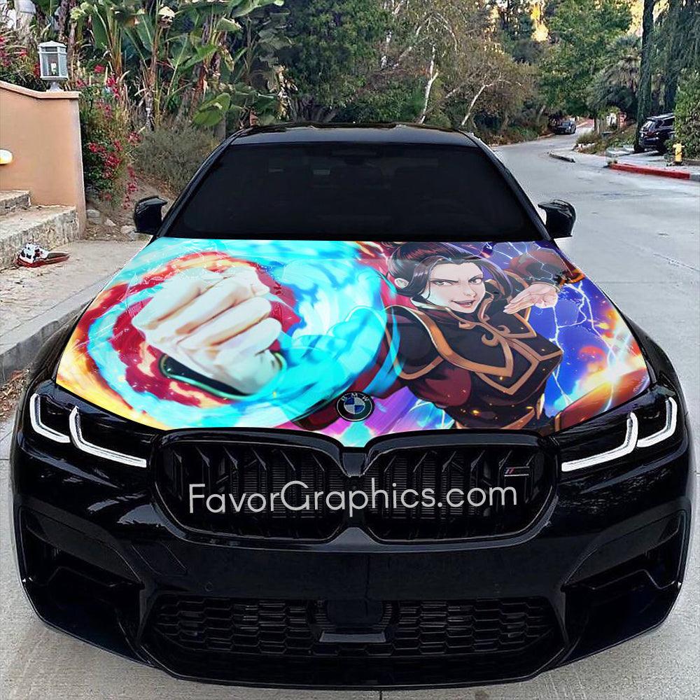 Princess Azula Avatar Itasha Car Vinyl Hood Wrap Decal Sticker