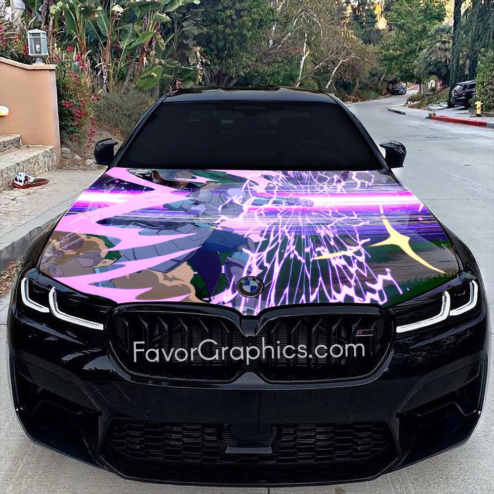 Hit Dragon Ball Itasha Car Vinyl Hood Wrap Decal Sticker