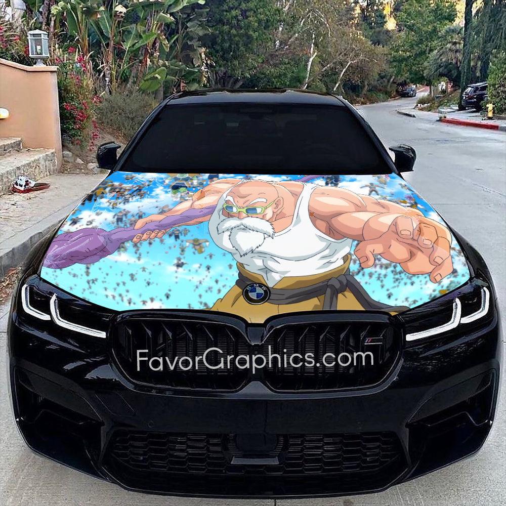 Master Roshi Itasha Car Vinyl Hood Wrap Decal Sticker – Favor Graphics