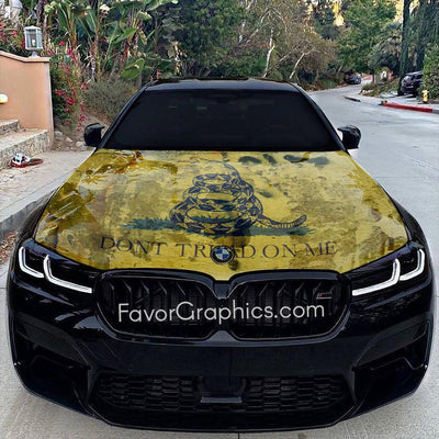 Don't Tread On Me Itasha Car Vinyl Hood Wrap