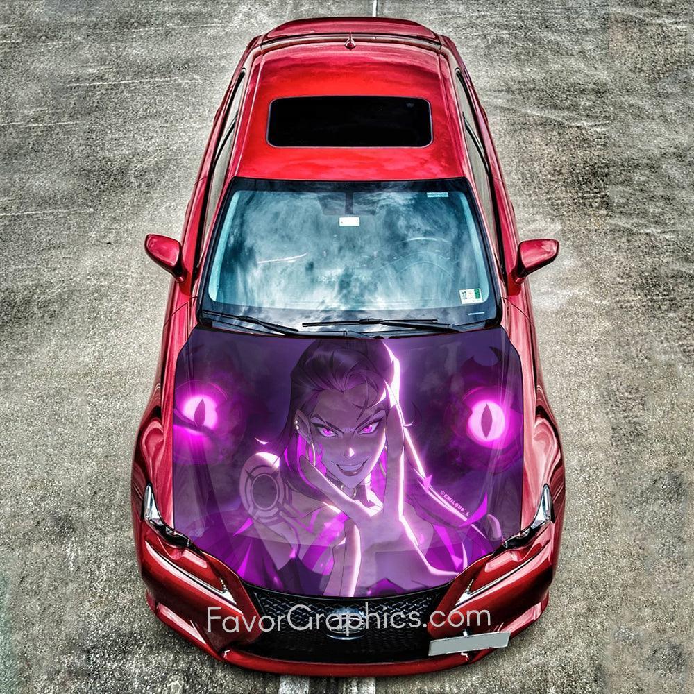 Reyna (Valorant) Itasha Car Vinyl Hood Wrap Decal Sticker – Favor Graphics