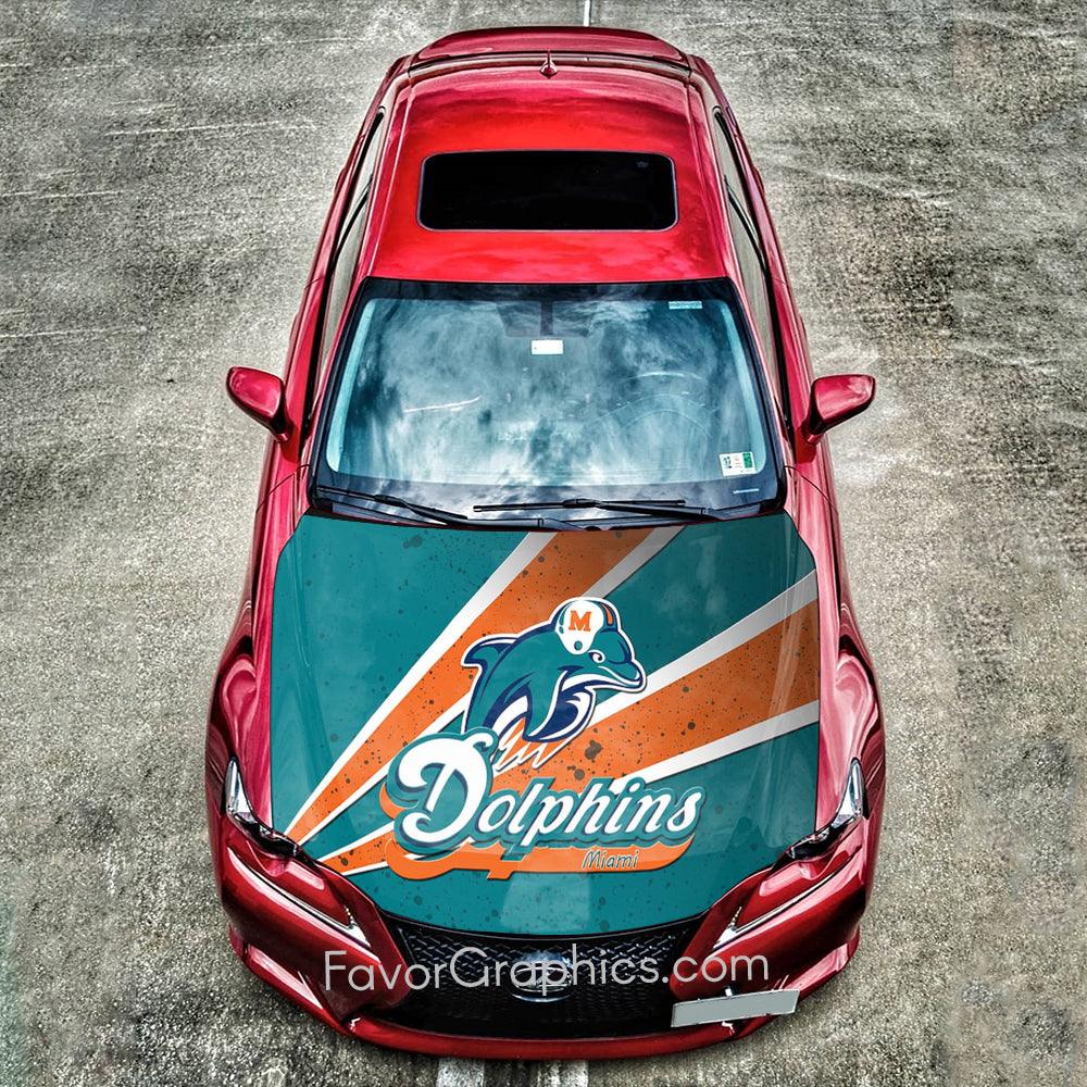 Miami Dolphins Matte Decal Sticker