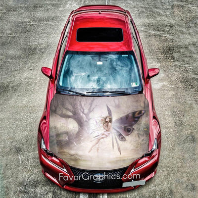 Fairy Itasha Car Vinyl Hood Wrap Decal Sticker