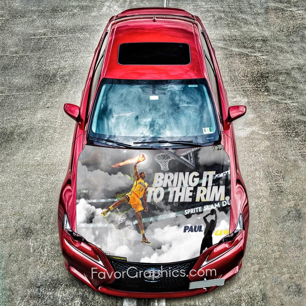 Paul George Itasha Car Vinyl Hood Wrap Decal Sticker