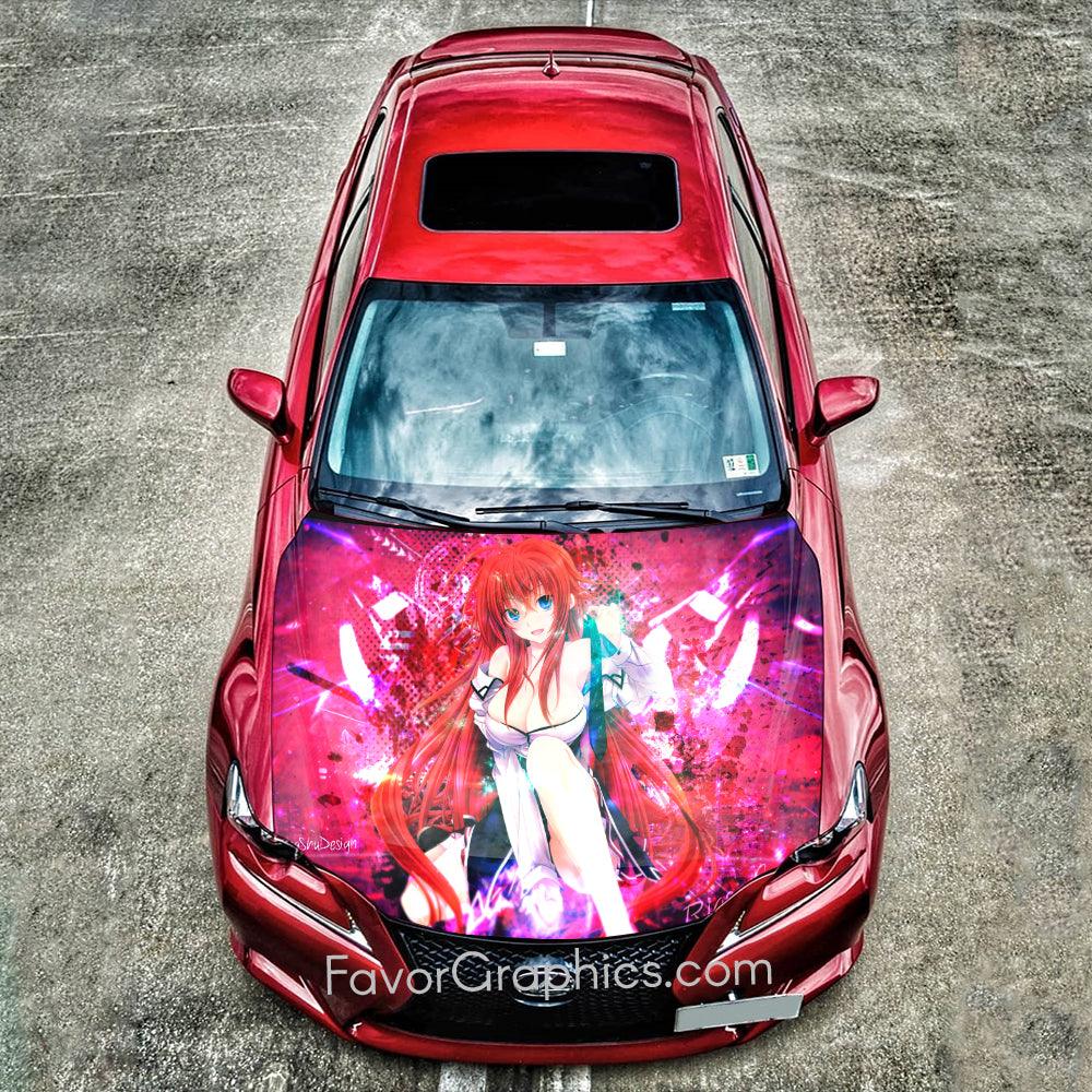 High School DxD Rias Gremory Vinyl Hood Wrap, Sexy Girl, Car Wrap – Favor  Graphics