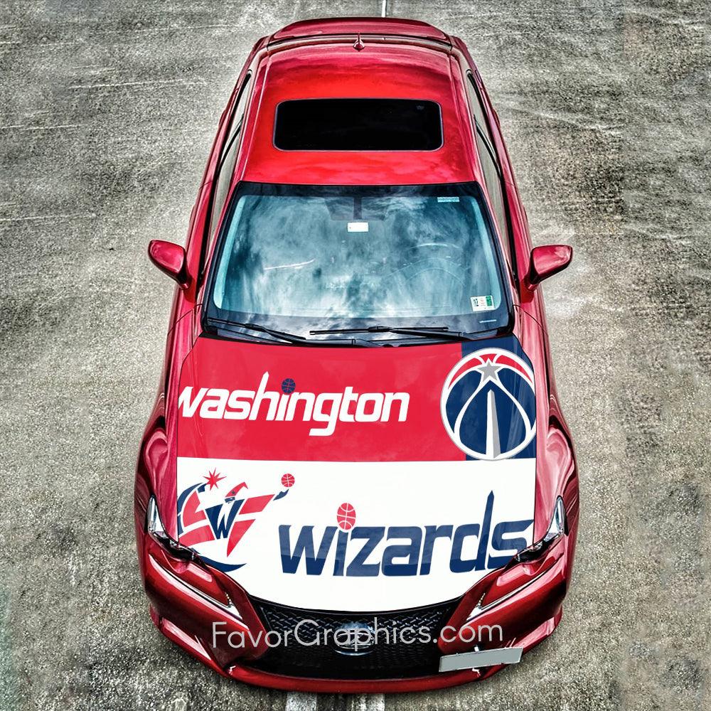 Washington Wizards Itasha Car Vinyl Hood Wrap Decal Sticker