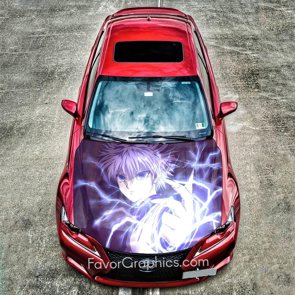 Godspeed Killua Itasha Car Vinyl Hood Wrap Decal Sticker