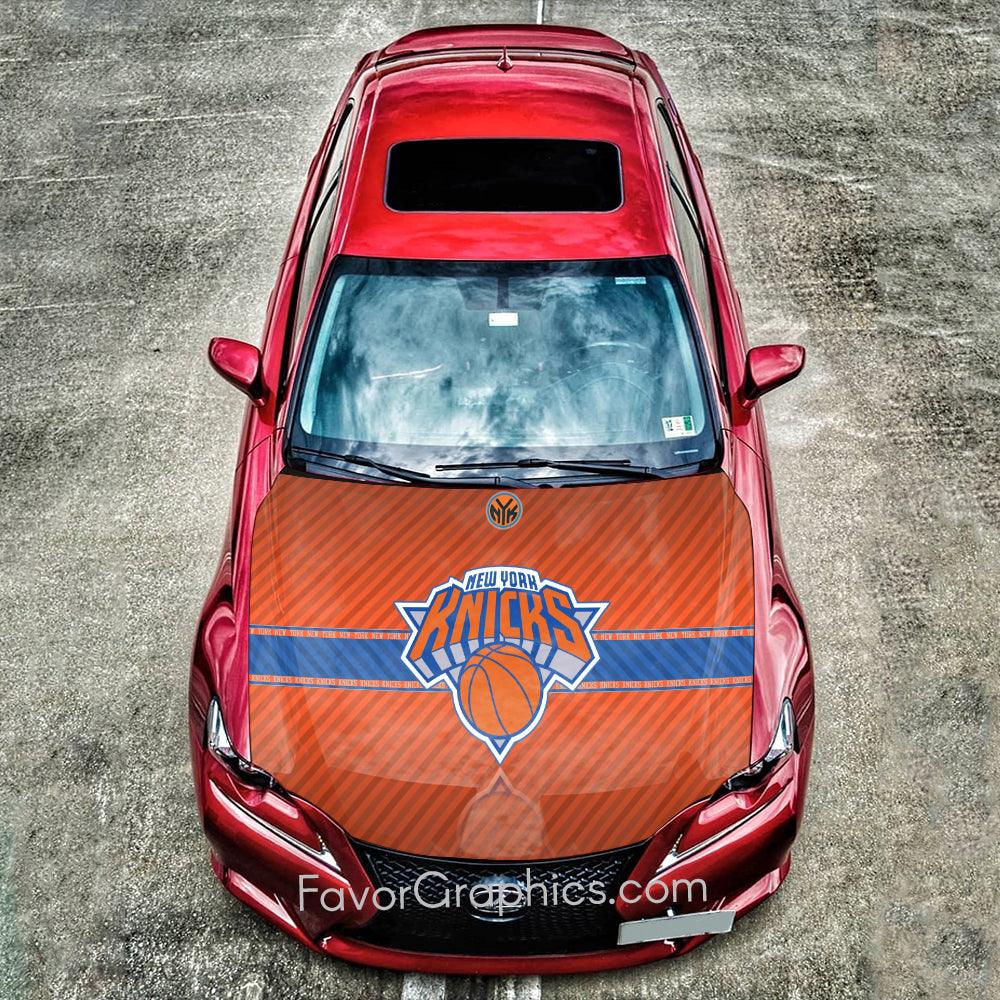New York Knicks Itasha Car Vinyl Hood Wrap Decal Sticker