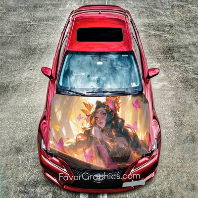 Fairy Itasha Car Vinyl Hood Wrap Decal Sticker