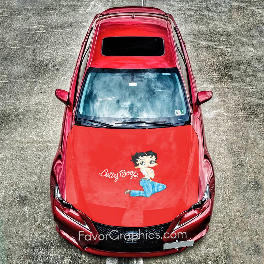 Betty Boop Itasha Car Vinyl Hood Wrap Decal Sticker (Copy)