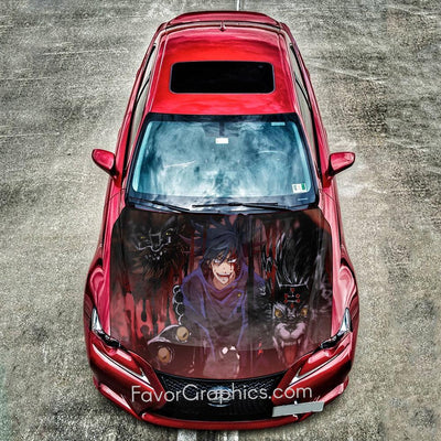 Megumi Fushiguro Itasha Car Vinyl Hood Wrap Decal Sticker