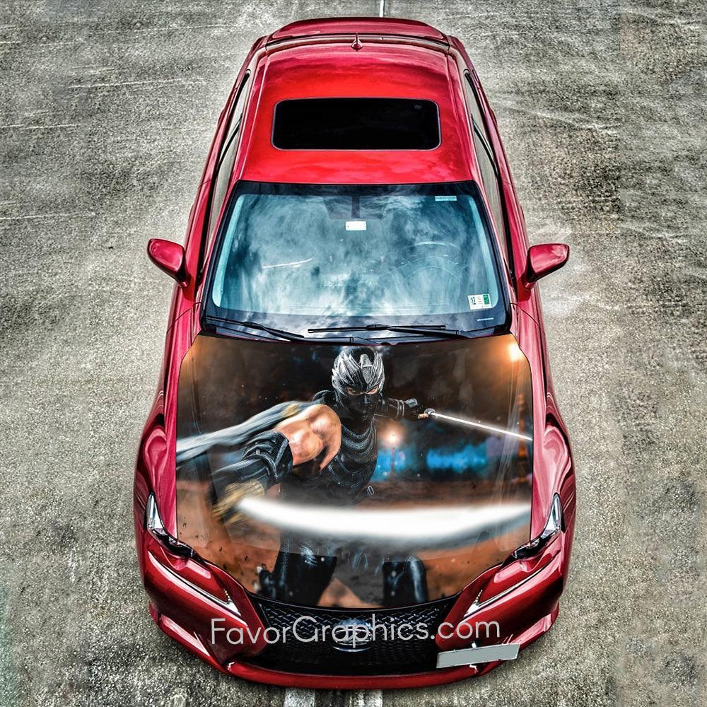 Ryu Hayabusa Ninja Gaiden Itasha Car Vinyl Hood Wrap Decal Sticker ...