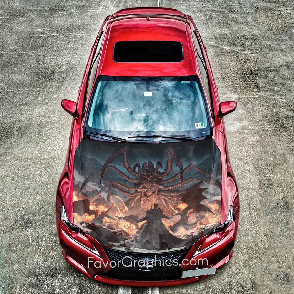 Balrog Itasha Car Vinyl Hood Wrap Decal Sticker