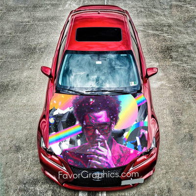 The Weeknd Itasha Car Vinyl Hood Wrap Decal Sticker