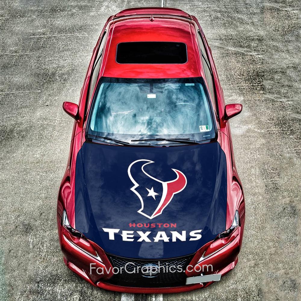 Houston Texans Itasha Car Vinyl Hood Wrap Decal Sticker
