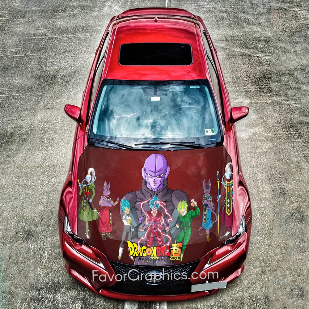 Hit Dragon Ball Itasha Car Vinyl Hood Wrap Decal Sticker
