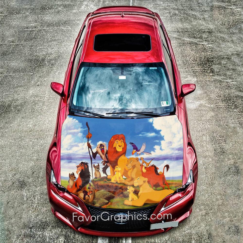 The Lion King Itasha Car Vinyl Hood Wrap Decal Sticker