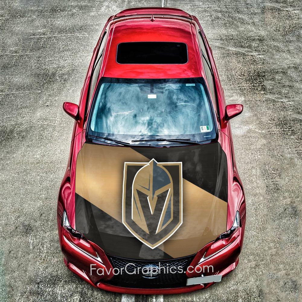 Vegas Golden Knights Itasha Car Vinyl Hood Wrap Decal Sticker