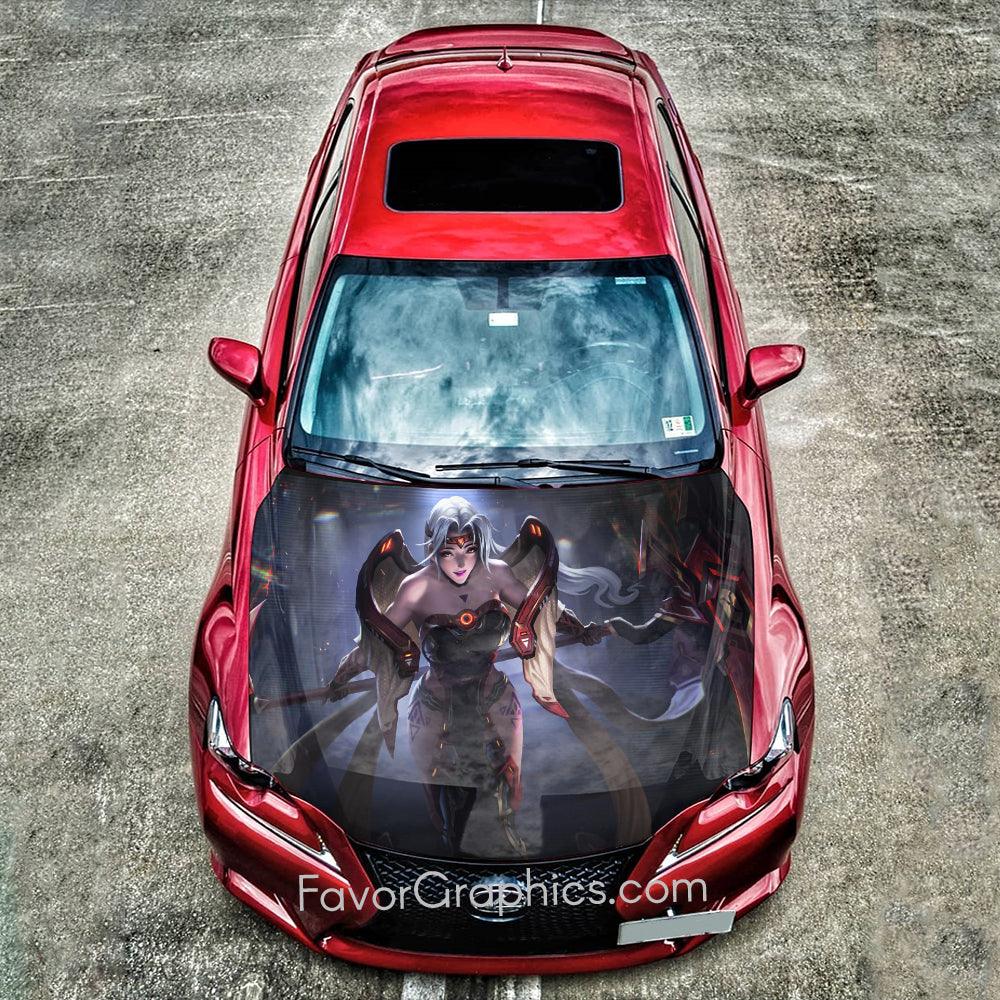 Melinoe Hades Itasha Car Vinyl Hood Wrap Decal Sticker