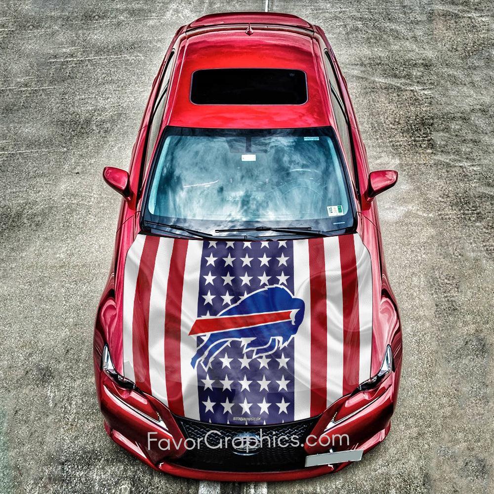 Buffalo Bills Itasha Car Vinyl Hood Wrap Decal Sticker – Favor Graphics