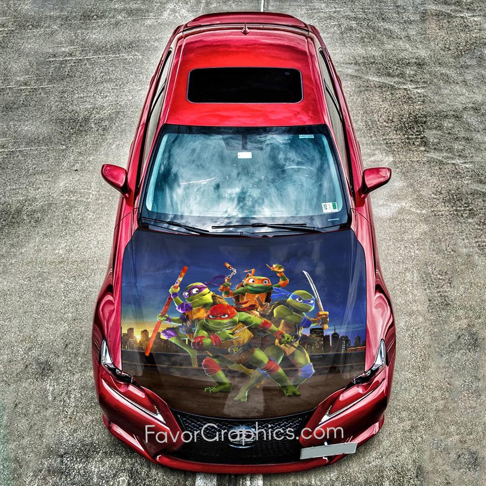 Ninja Turtles Itasha Car Vinyl Hood Wrap Decal Sticker