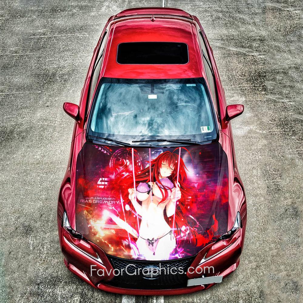 High School DxD Rias Gremory Vinyl Hood Wrap, Sexy Girl, Car Wrap – Favor  Graphics