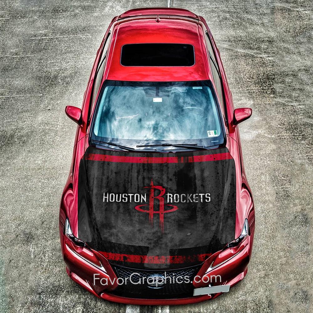 Houston Rockets Itasha Car Vinyl Hood Wrap Decal Sticker