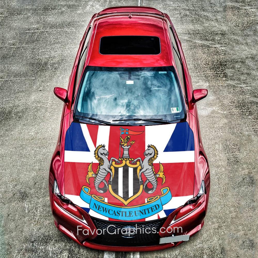 Newcastle United Itasha Car Vinyl Hood Wrap Decal Sticker