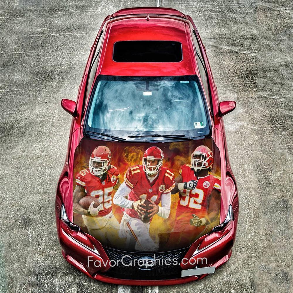 Kansas City Chiefs Itasha Car Vinyl Hood Wrap Decal Sticker – Favor ...