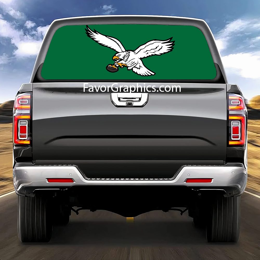 Philadelphia Eagles Rear Window Perforated Graphic Vinyl Decal Car Truck UTV