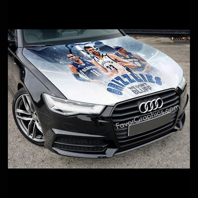 Memphis Grizzlies Itasha Car Vinyl Hood Wrap Decal Sticker