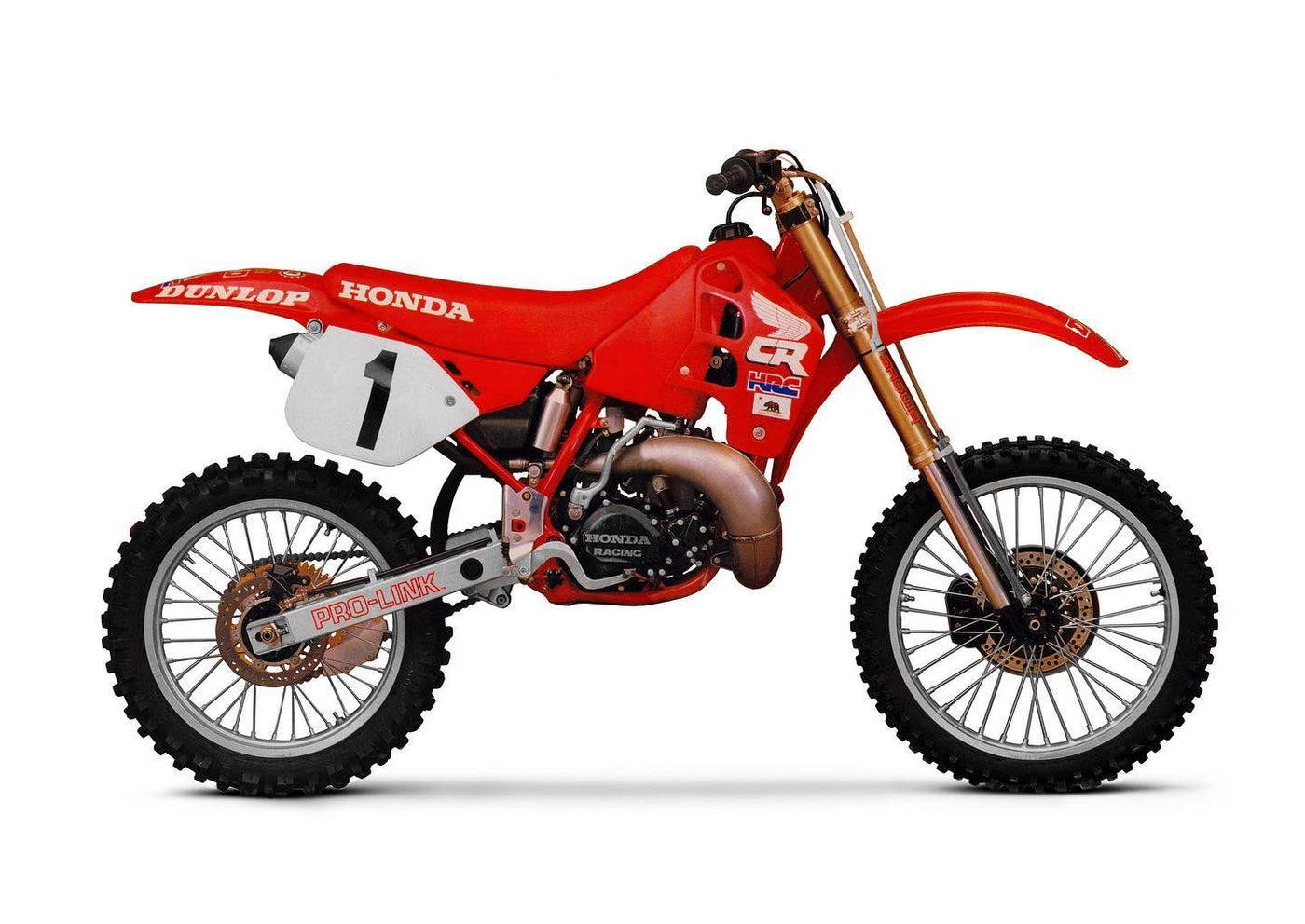 Personalized Graphics Kit Decal Wrap For Honda CR125 89-90 CR250 88-89