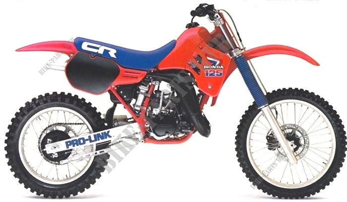 Personalized Graphics Kit Decal Wrap For Honda CR 125 1985 1986