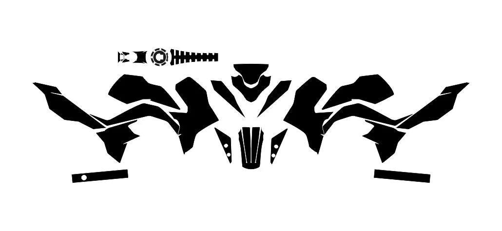 Personalized Graphics Kit Decal Wrap For HONDA CB 190R