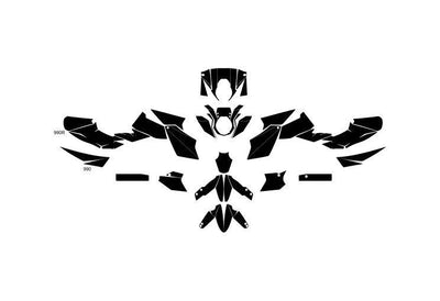 Personalized Graphics Kit Decal Wrap For KTM Super Duke 990 05-16