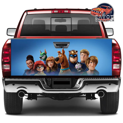 Scooby Doo Tailgate Wraps For Trucks SUV Vinyl Wrap