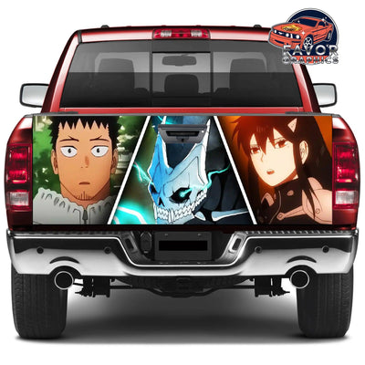 Kaiju No.8 Tailgate Wraps For Trucks SUV Vinyl Wrap