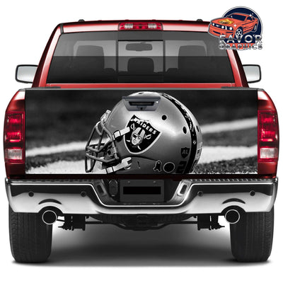 Las Vegas Raiders Tailgate Wraps For Trucks SUV Vinyl Wrap