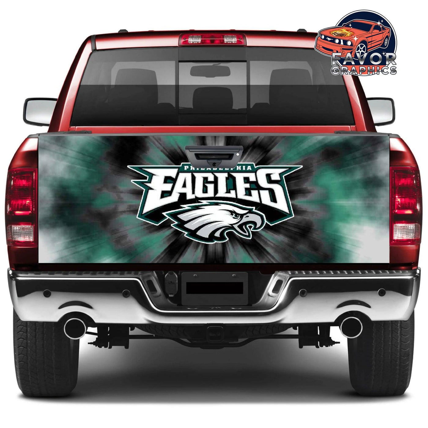 Philadelphia Eagles Tailgate Wraps For Trucks SUV Vinyl Wrap