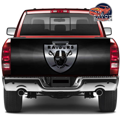 Las Vegas Raiders Tailgate Wraps For Trucks SUV Vinyl Wrap